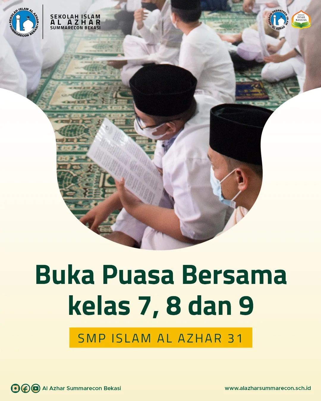 Buka Puasa Bersama murid SMPIA 31